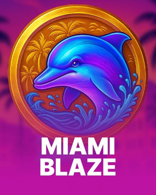 Miami Blaze real money online slot game at Spree Casino